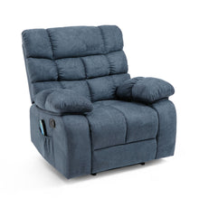 Load image into Gallery viewer, Contemporary Massage Recliner With Pillow Tufted Design - Charcoal
