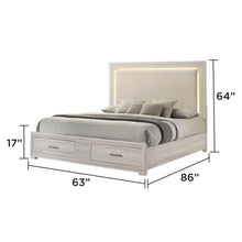 Load image into Gallery viewer, Colorado - Bedroom Set With Upholstered LED Headboard
