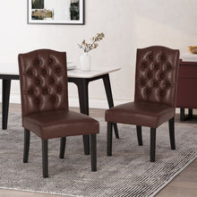 Load image into Gallery viewer, Harriet - Tufted Dining Chair With Button Tufting And Diamond Stitching
