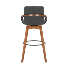 Load image into Gallery viewer, 42" Swivel Bar Height Bar Chair - Gray / Black
