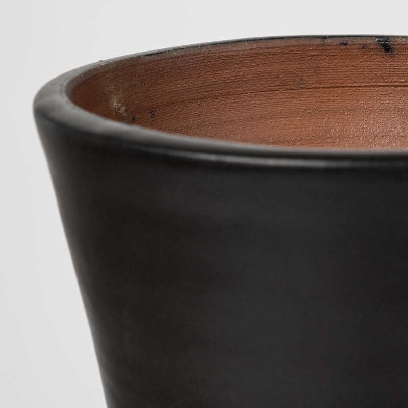 Abstract Cylinder Table Vase (397550) - Black / White