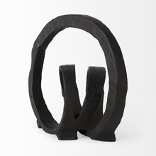 Load image into Gallery viewer, Fabric Tabletop Sculpture - Black
