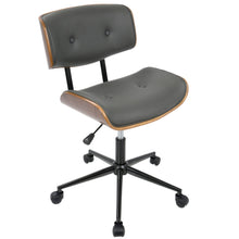 Load image into Gallery viewer, Lombardi - Mid Century Modern Adjustable Office Chair With Swivel
