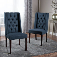 Load image into Gallery viewer, Sophisticated Tufted Dining Chair With High Back Design
