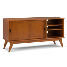 Load image into Gallery viewer, Draper - Handcrafted Mid Century Low TV Media Stand
