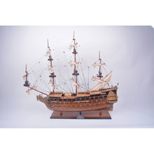 Load image into Gallery viewer, Hand Painted Model Boat (624628) - Light Brown

