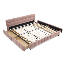 Load image into Gallery viewer, Modern Platform Bed Frame With Thick Fabric
