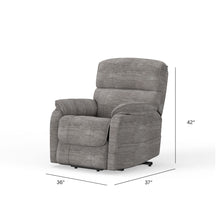 Load image into Gallery viewer, Lucie - Fabric Power Lift Chair - Gray
