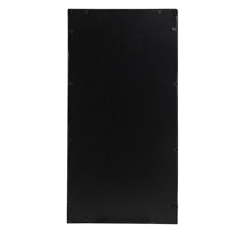 Iron Framed Accent Mirror (Set of 3) - Black