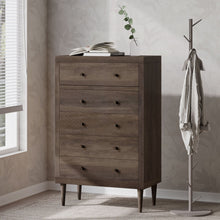 Load image into Gallery viewer, Nystrom - Mid Century Modern 5 Drawer Dresse
