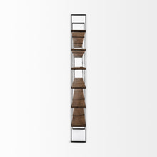 Load image into Gallery viewer, Six Tier Bookcase (392226) - Brown
