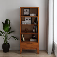 Load image into Gallery viewer, Harper - Handcrafted Bookcase With Storage
