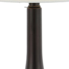 Load image into Gallery viewer, Gourd Table Lamps With Drum Shades (Set of 2) - Antiqued Bronze
