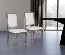 Load image into Gallery viewer, Upholstered Dining Side Chairs (Set of 2) - Cream
