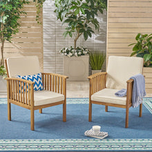 Load image into Gallery viewer, Casa - Acacia Club Chair Coastal Classic Outdoor Seating, Waterproof Fabric
