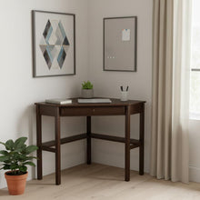 Load image into Gallery viewer, Corner Computer Desk - Espresso
