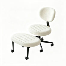 Load image into Gallery viewer, Ergonomic Cross Legged Office Chair With Back Support
