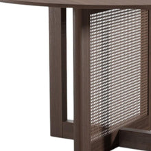 Load image into Gallery viewer, 52" Solid Wood Rounded Bar Table - Brown

