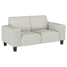 Load image into Gallery viewer, Xana - Track Arm Tufted Loveseat - Greige
