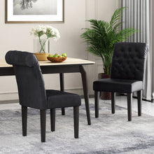 Load image into Gallery viewer, Broxton - Tuft Dining Rolltop Chairs With Button Tufted Backrest (Set of 2)
