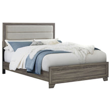 Load image into Gallery viewer, Funston - Queen Bed With Headboard - Brown Oak
