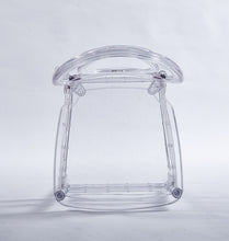 Load image into Gallery viewer, Dining Chair, Plastic Seat, Welding Chair (Set of 4) - Transparent
