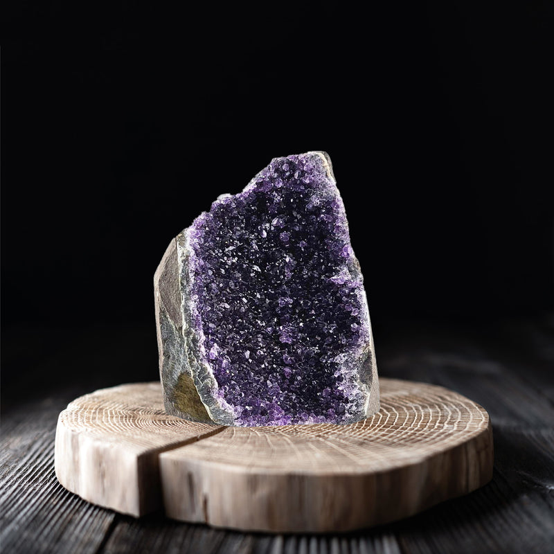 7'' Glass Crystal - Purple