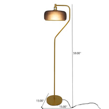 Load image into Gallery viewer, Astris - Floor Lamp, 110 - 120V - Gold
