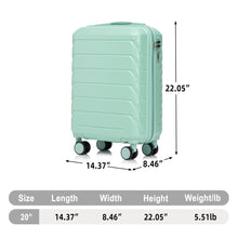 Load image into Gallery viewer, Hard Shell Travel Luggage With Scratch Resistant Surface
