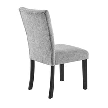 Load image into Gallery viewer, Upholstered Fabric Wood Dining Side Chairs (Set of 2) - Gray
