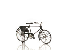 Load image into Gallery viewer, Hand Painted Bicycle Sculpture - Gray
