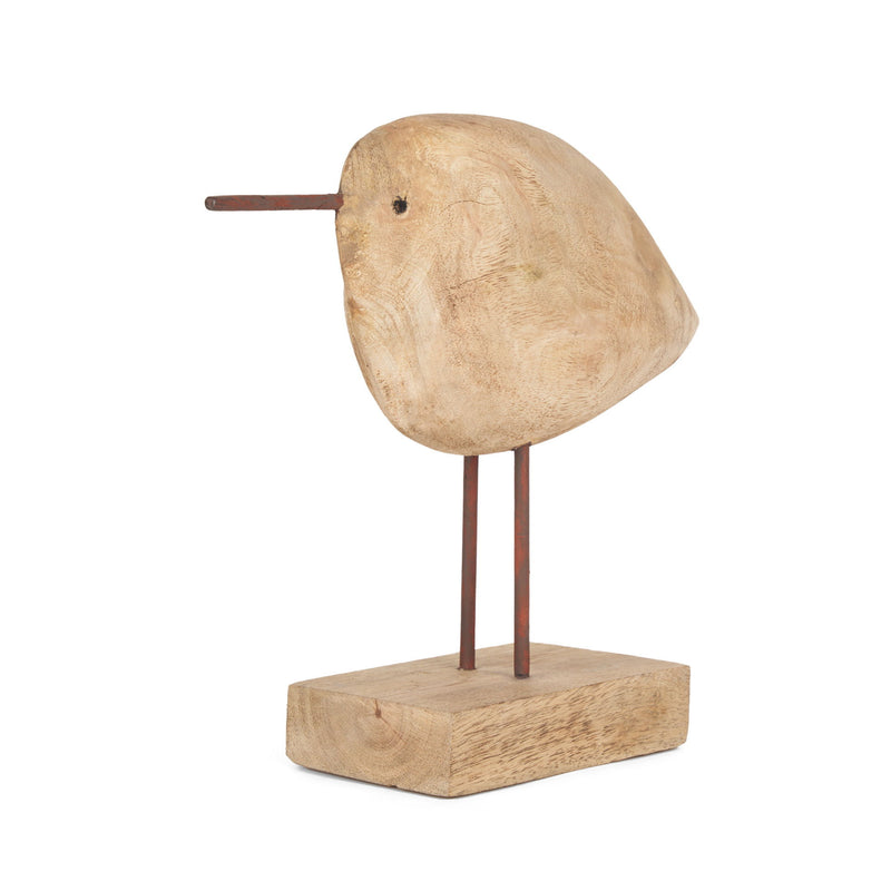 Bird Abstract Tabletop Sculpture - Brown