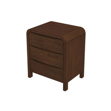 Load image into Gallery viewer, Lionel - Nightstand 3 Drawer Bed Side Table - Brown
