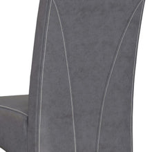 Load image into Gallery viewer, Wood Dining Parsons Chairs (Set of 2) - Dark Brown / Gray
