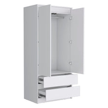 Load image into Gallery viewer, Two Drawer, Combo Dresser - White
