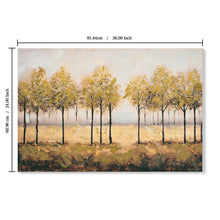 Load image into Gallery viewer, Wall Art Decor Canvas Print Autumn Embellishments Plant Forest Abstract Tree - Tan Leaves
