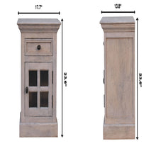 Load image into Gallery viewer, Glazed Bedside Table - Stone White
