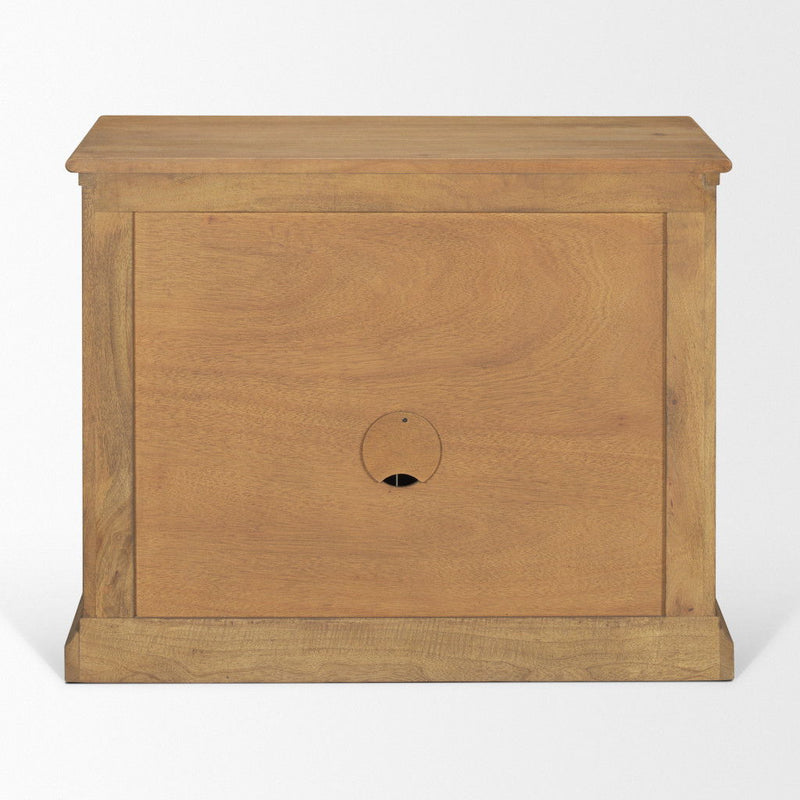 Accent Cabinet With Two Doors One Drawer (727717) - Brown