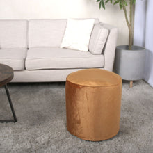 Load image into Gallery viewer, Shimon - Cylinder Pouf Ottoman And Floor Cushion
