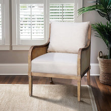 Load image into Gallery viewer, Lily Pond - Accent Chair With Removable Back Cushion - Beige / Natural
