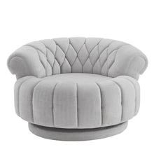 Load image into Gallery viewer, Round Swivel Accent Chair With Rotation
