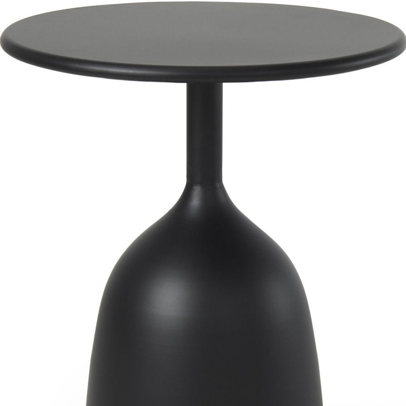 Iron Metal Tray Table (605377) - Black