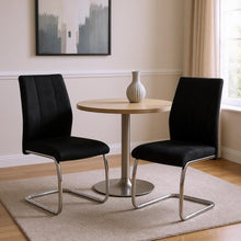 Load image into Gallery viewer, Velvet Dining Side Chairs (Set of 2) - Black
