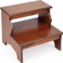 Load image into Gallery viewer, 15" Manufactured Wood Backless Chair - Brown
