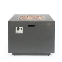 Load image into Gallery viewer, Outdoor Patio Gas Burning Fire Pit Table 50,000 Btu, Square
