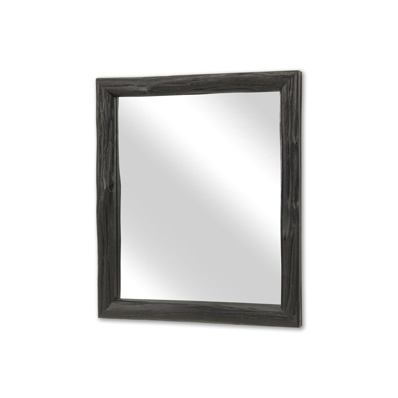 20" Solid Accent Mirror - Black