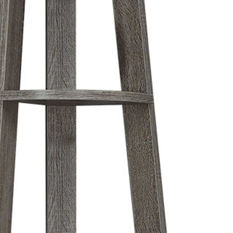Five Tier Corner Bookcase - Taupe