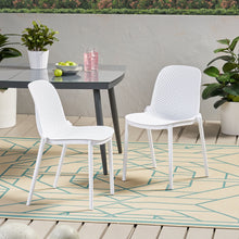Load image into Gallery viewer, Outdoor Stacking Dining Side Chair (Set of 2)
