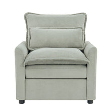 Load image into Gallery viewer, Modern Single Seat Accent Chair With Side Storage Pockets
