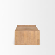 Load image into Gallery viewer, 48" Solid Wood Sled Coffee Table - Natural
